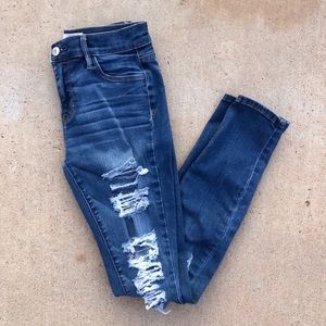 PacSun Ripped Jegging Jeans // Size 25